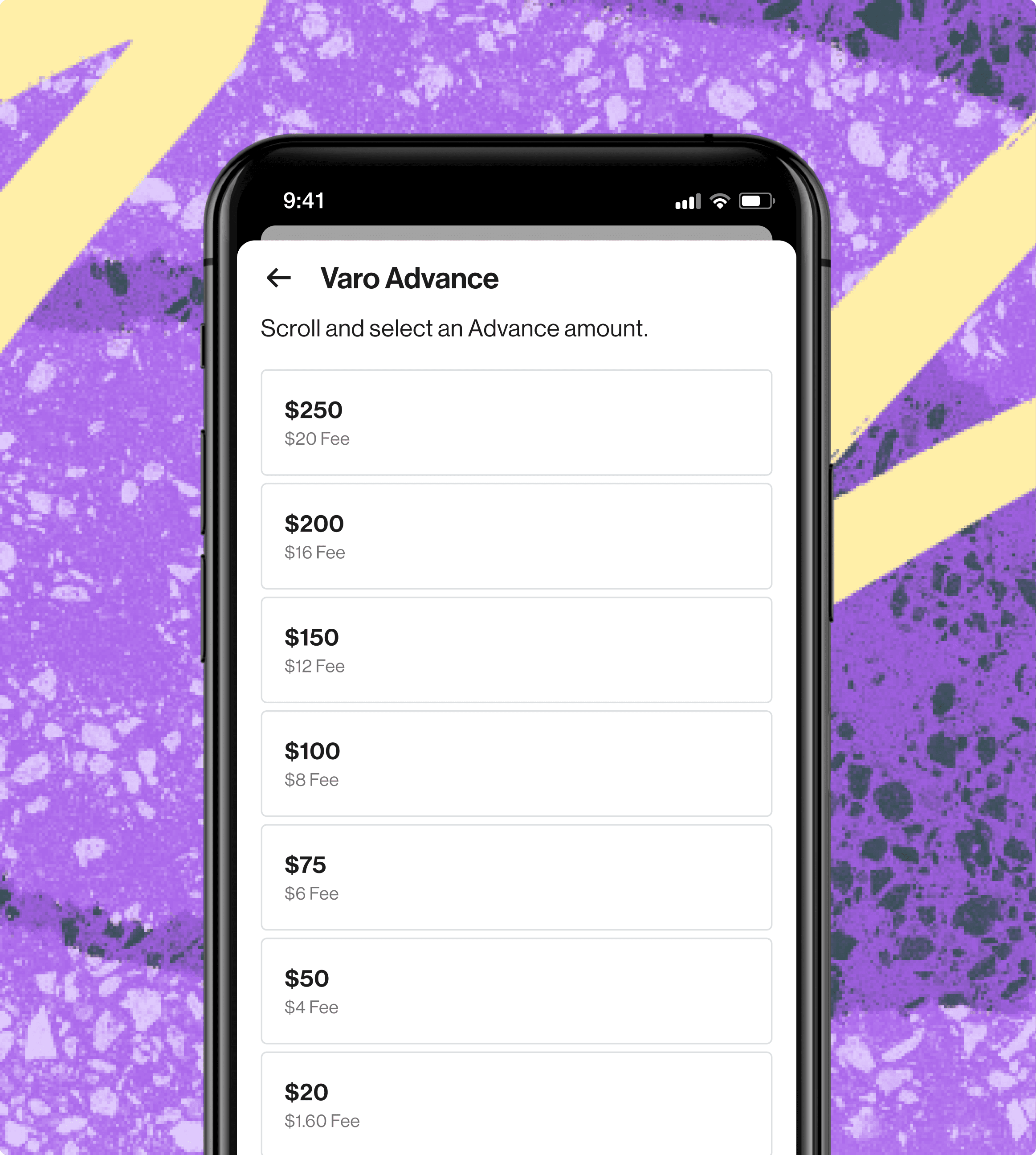 Get ahead with varo advance