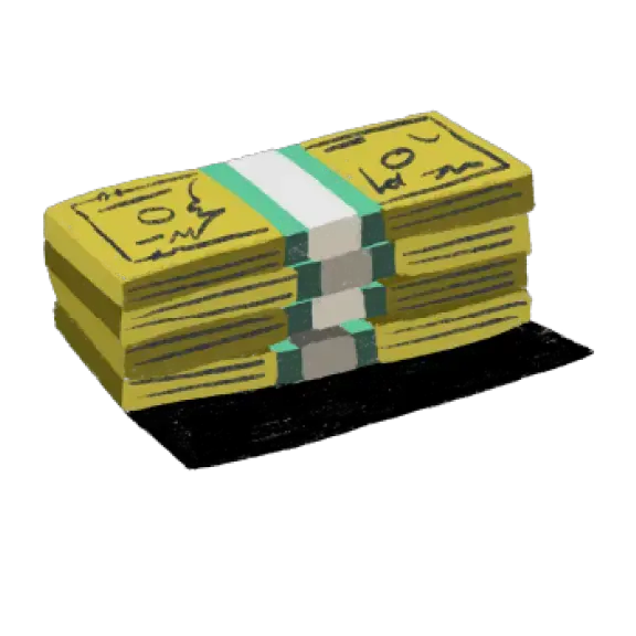 Cash Stack Illustration