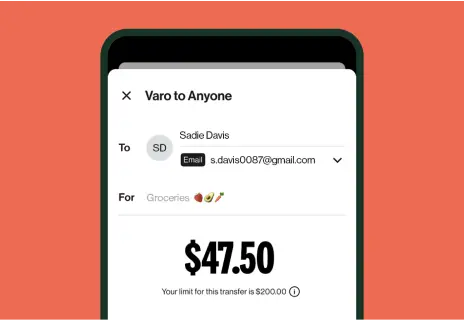 2. Enter the dollar amount